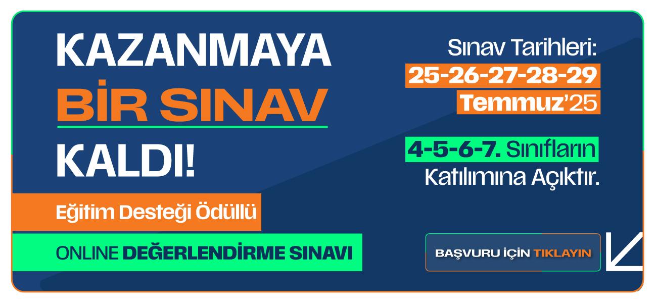 Online Değerlendirme 2025 Temmuz