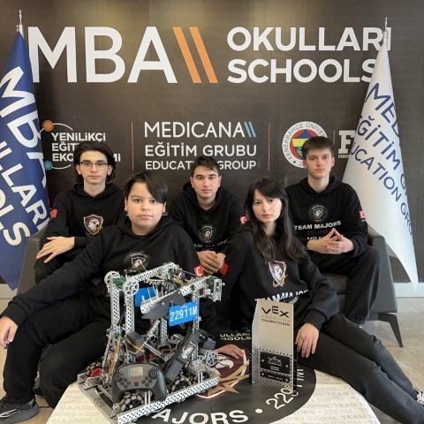 Robotik Dünya Şampiyonasında 5 Türk Takımdan Biri: MBA Okulları